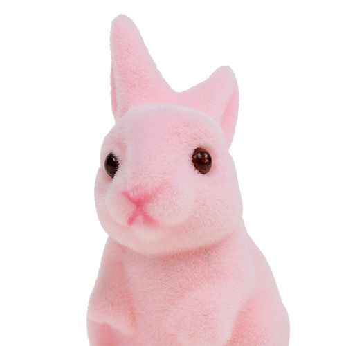 Floristik24 Decoratieve bunny pastel geassorteerde 9,5 cm 9 st