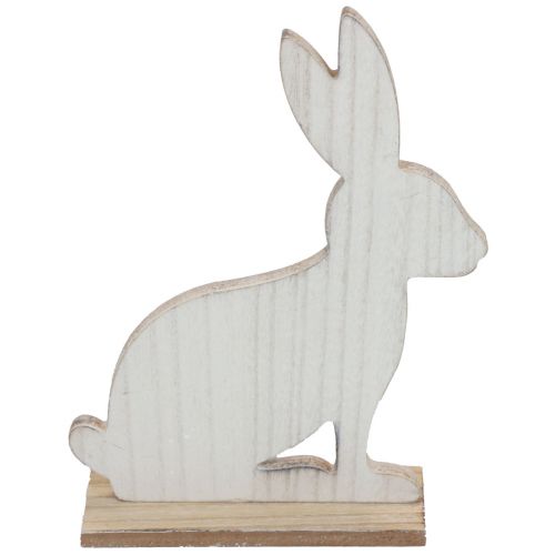 Artikel Decoratief konijntje zittend houten konijntje Paashaas hout 26×19,5cm