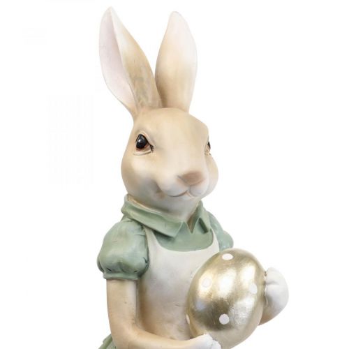 Artikel Deco konijn paar konijnen vintage figuren H40cm 2st