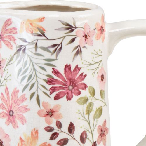 Floristik24 Decoratieve kruik bloemen keramiek vaas aardewerk vintage 19,5cm