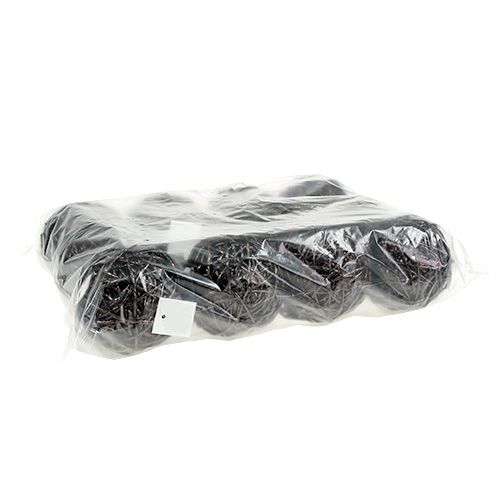 Floristik24 Decoratieve bal gemaakt van papier draad Ø8cm 12st