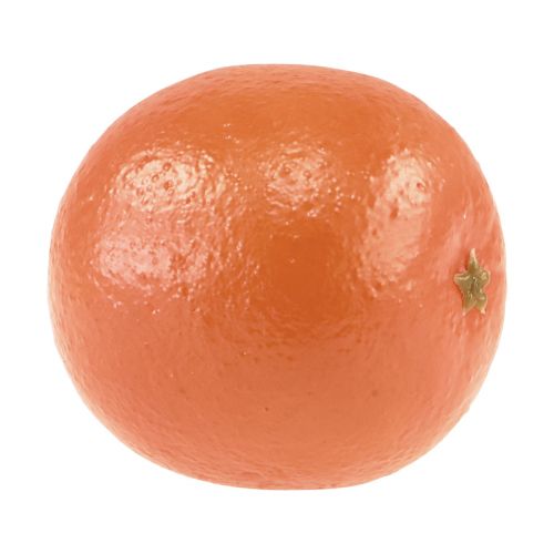 Artikel Decoratief oranje kunstfruit Oranje sierfruit Ø8,5cm H8,5cm