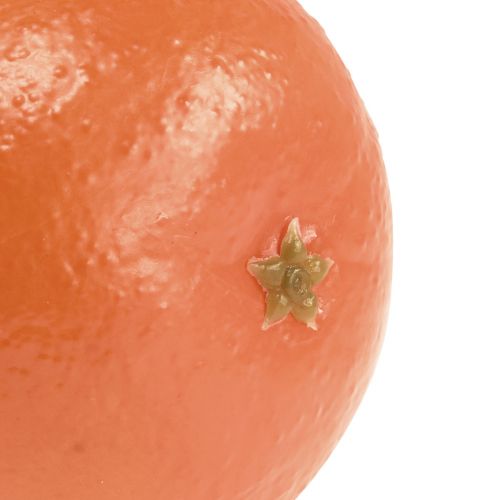 Artikel Decoratief oranje kunstfruit Oranje sierfruit Ø8,5cm H8,5cm
