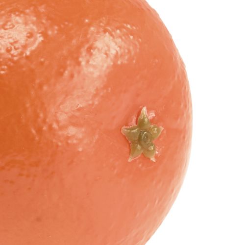 Floristik24 Decoratief oranje kunstfruit Oranje sierfruit Ø8,5cm H8,5cm