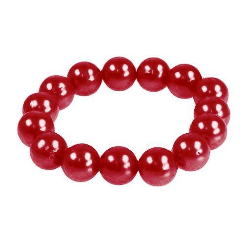 Decoratieve kralen rood Ø8mm 250 st