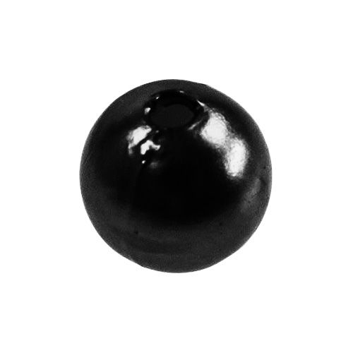Artikel Decoratieve kralen Ø8mm zwart 250 st