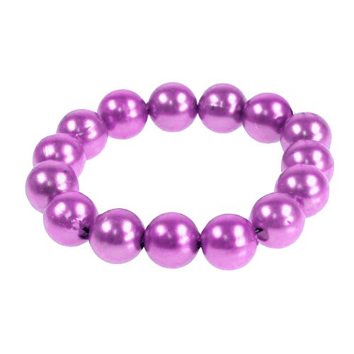 Artikel Decoratie kralen Ø8mm violet 250st