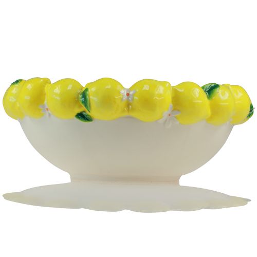 Artikel Decoratieve schaal citroen fruitschaal keramiek Ø30cm