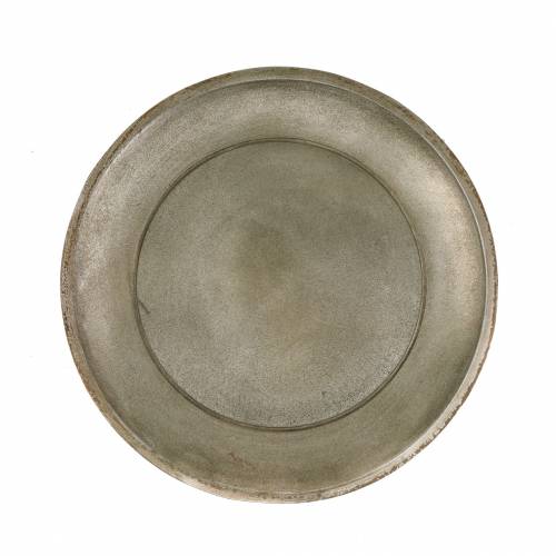 Floristik24 Decoratief bord hout champagne Ø32cm