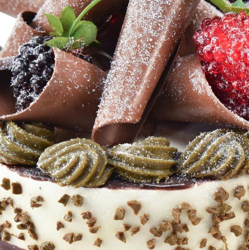 Floristik24 Decoratieve taart chocolade kunsttaart dummy Ø10cm