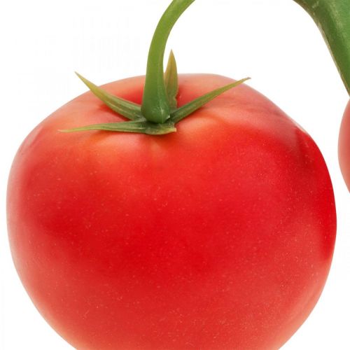 Deco tomaten rood food dummy tomatenpluim L15cm