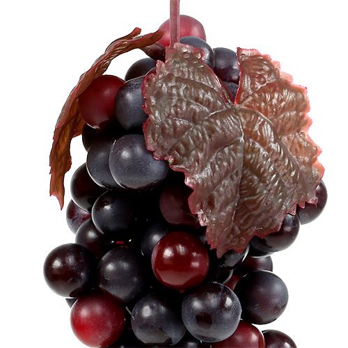 Floristik24 Decoratieve druiven donkerrood 22cm