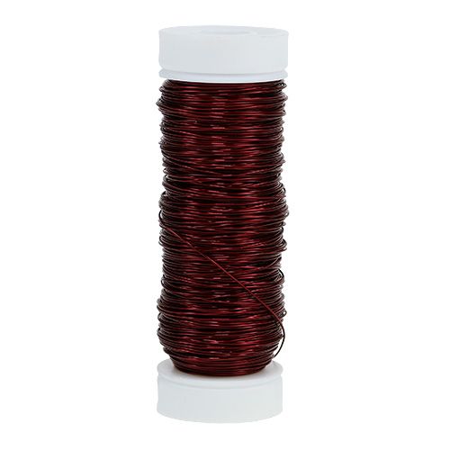 Decoratief Emaille Draad Ø0.30mm 30g/50m Bordeaux