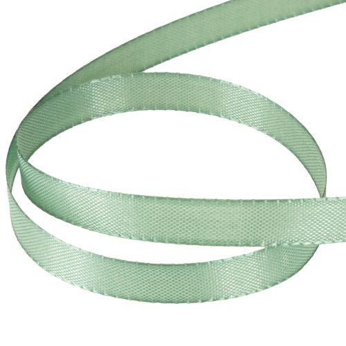 Artikel Decoratief lint taft lint cadeau lint groen salie 10mm 50m