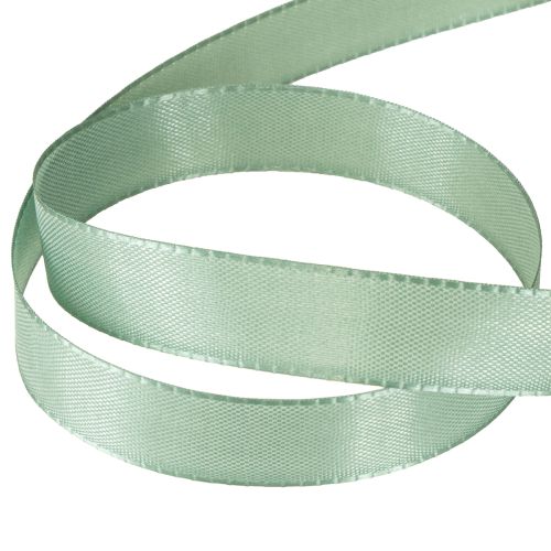 Artikel Decoratief lint taft lint cadeau lint groen salie 15mm 50m