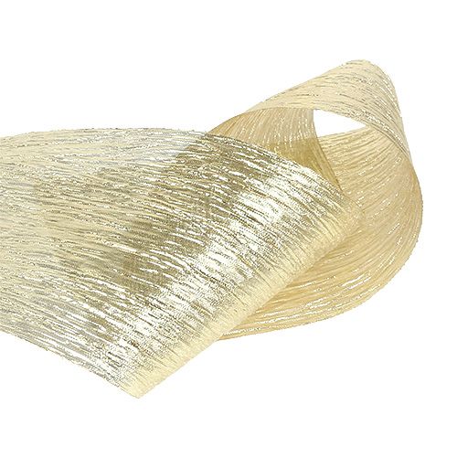 Floristik24 Decoratielint tafellint goud 10cm 8m