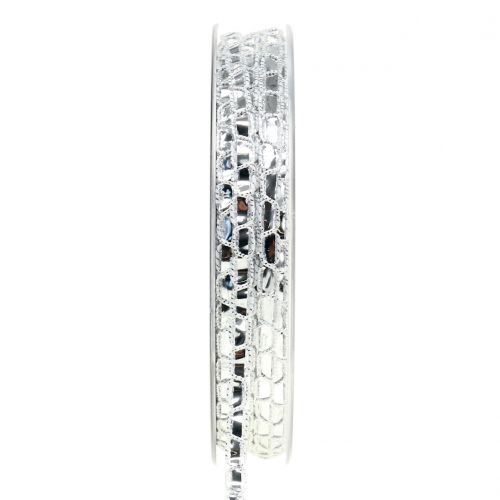 Decoratietape zilver 5mm 15m