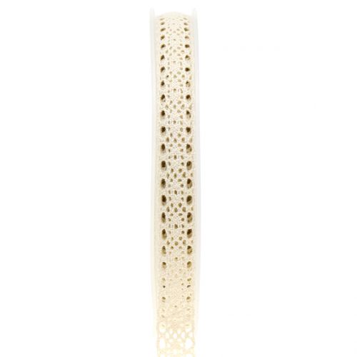 Sierlint kant creme 16mm 20m