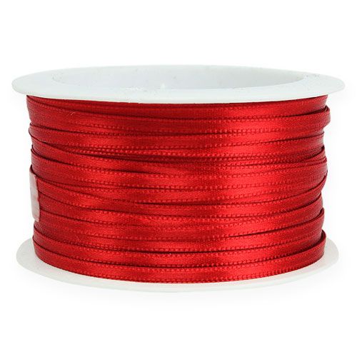 Artikel Cadeau- en decoratielint 3mm x 50m lichtrood