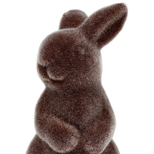 Floristik24 Decoratief figuur konijn stroomden 7cm bruin 1pc