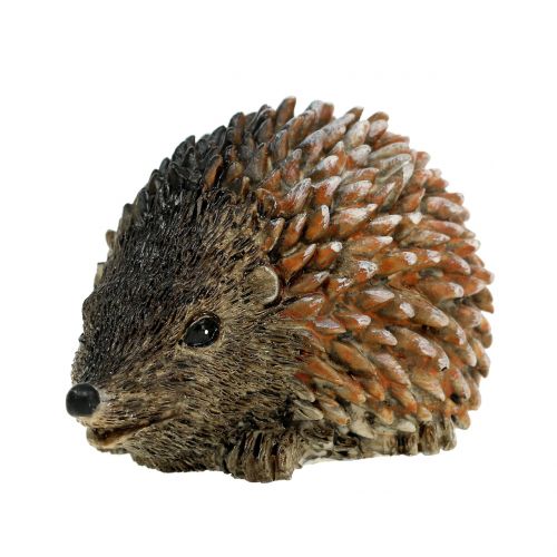 Floristik24 Decoratiefiguur egel bruin 6.5cm