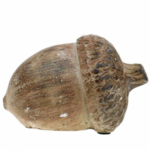 Floristik24 Decoratiefiguur eikel bruin 11cm x 8cm x 7cm 3st