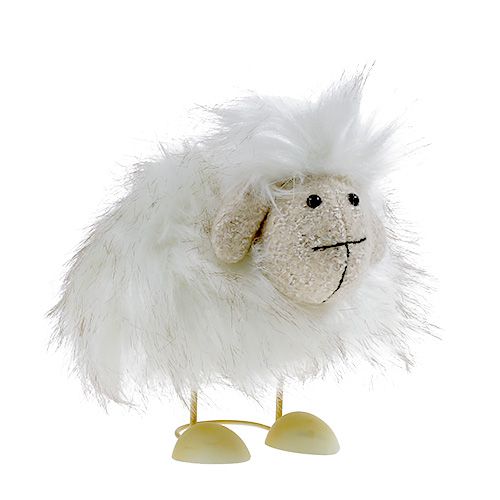 Floristik24 Decoratief figuur schaap creme 21cm