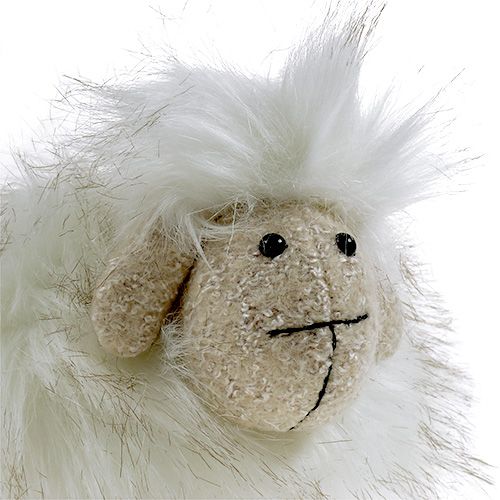 Floristik24 Decoratief figuur schaap creme 21cm