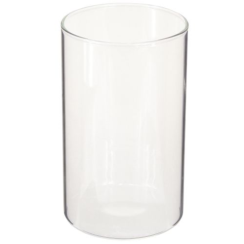 Artikel Decoratief glas, tafeldecoratie, bloemenvaas kleurloos Ø9cm H15cm