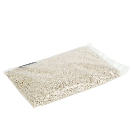 Artikel Decoratief granulaat crème sierstenen 2mm - 3mm 2kg