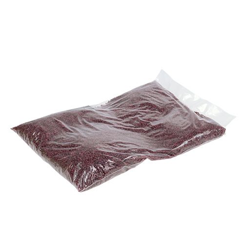 Artikel Decoratiekorrels Bordeaux sierstenen 2mm - 3mm 2kg