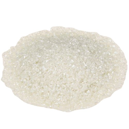Decoratief granulaat, glasgranulaat, decoratief zand 1–2 mm, parelmoer, 2 kg