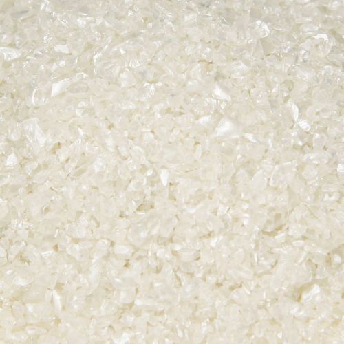Artikel Decoratief granulaat, glasgranulaat, decoratief zand 1–2 mm, parelmoer, 2 kg