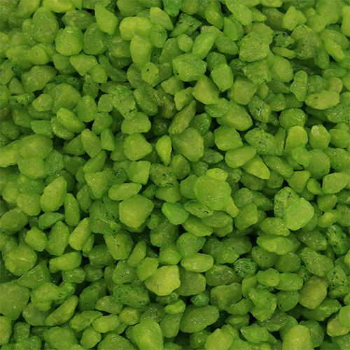 Artikel Decoratief granulaat groene sierstenen 2mm - 3mm 2kg
