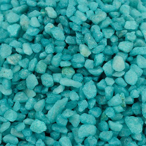 Artikel Decoratief granulaat turquoise sierstenen 2mm - 3mm 2kg