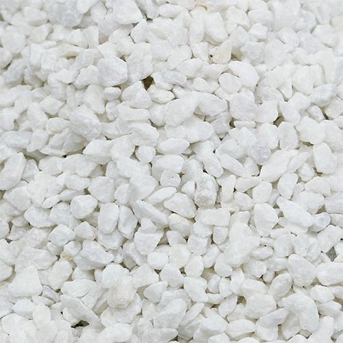 Floristik24 Decoratief granulaat witte sierstenen 2mm - 3mm 2kg