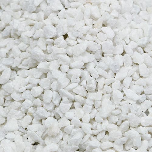 Artikel Decoratief granulaat witte sierstenen 2mm - 3mm 2kg