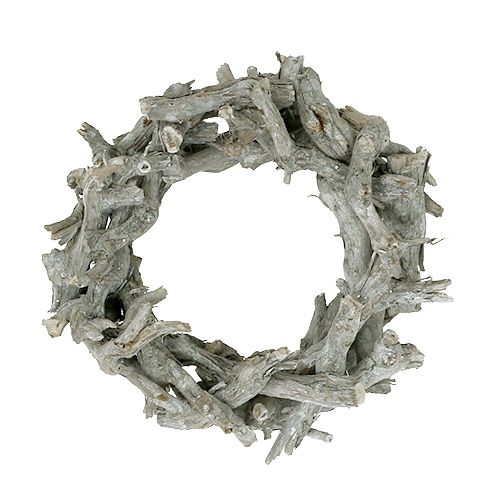 Floristik24 Decoratieve krans van takken Ø37cm naturel