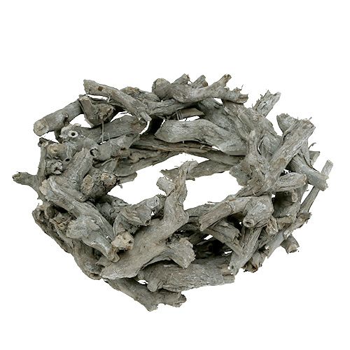 Floristik24 Decoratieve krans van takken Ø37cm naturel