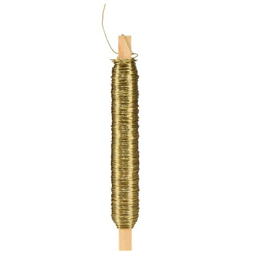 Artikel Decoratief Emaille Draad Wikkeldraad Goud 0.50mm 50m 100g