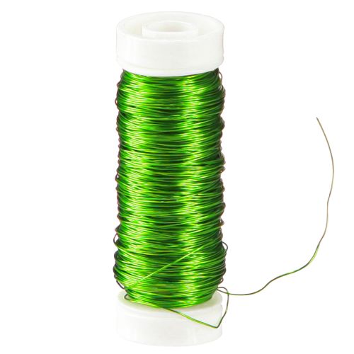 Artikel Decoratief emaille draad Ø0.30mm 30g 50m appelgroen