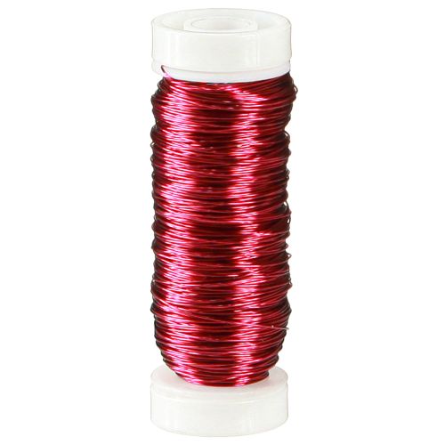 Decoratief geëmailleerd draad Ø0,30mm 30g/50m roze