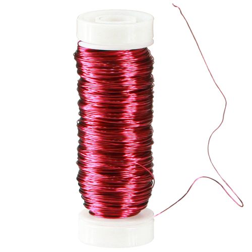Artikel Decoratief geëmailleerd draad Ø0,30mm 30g/50m roze
