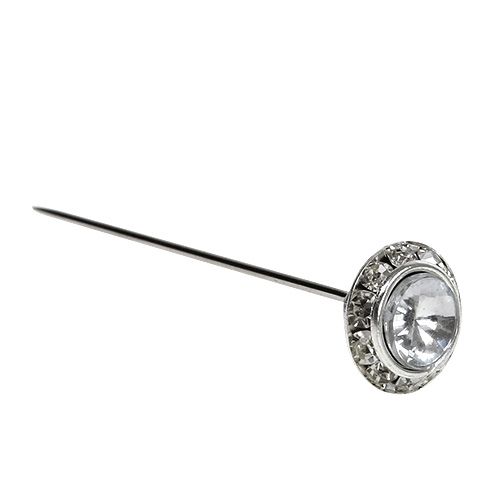 Floristik24 Decoratieve naalden diamantnaald Ø14mm L6cm 24 st