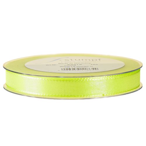 Artikel Decoratief lint cadeaulint limoengroen 15mm 50m