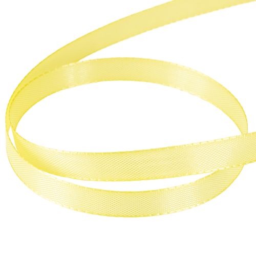 Artikel Decoratief lint taft lint cadeau lint lichtgeel 10mm 50m