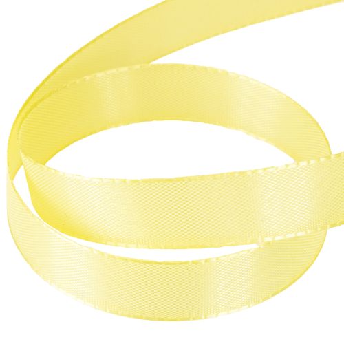 Artikel Decoratief lint taft lint cadeau lint lichtgeel 15mm 50m