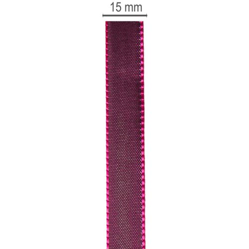 Smal taftlint voor creatieve decoraties, 15 mm breed, 50 m lang | Floristik24.nl