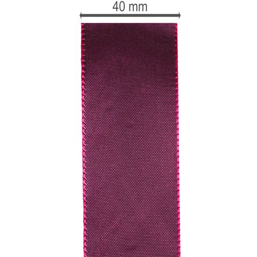 Cadeaulint, taftlint voor kerstcadeaus, 40 mm, 50 m | Floristik24.nl