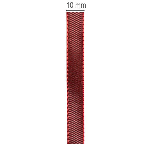 Decoratief taftlint, smal, voor het inpakken van cadeaus, 10 mm breed, 50 m lang | Floristik24.nl